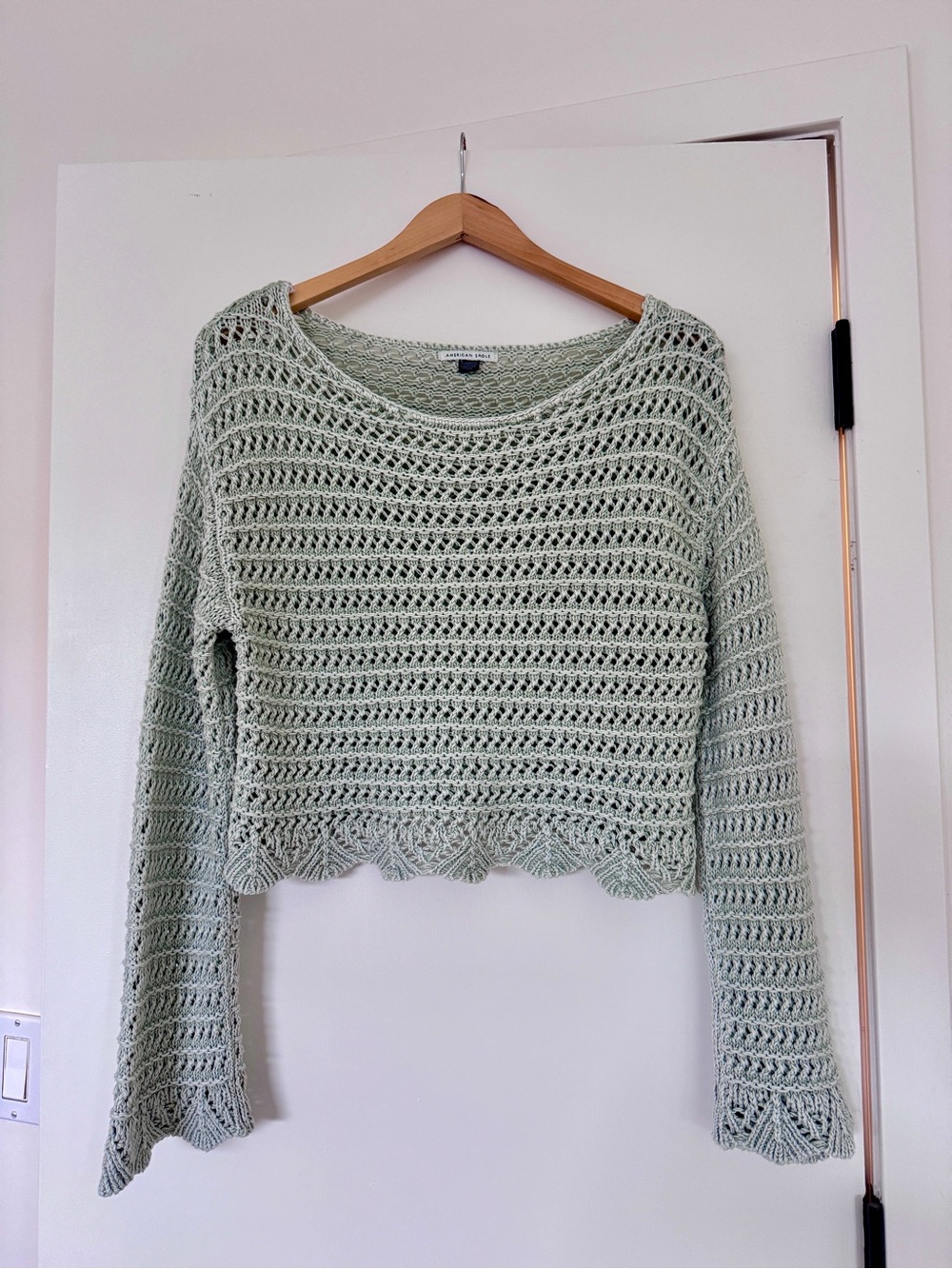 Crochet sweater